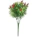 Amico Artificial Red Hot Pepper Green Plastic Tree Plant Decoration