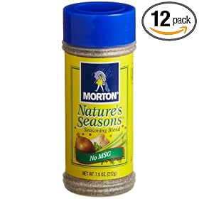 Morton's Nature's Seasons Seasoning Blend, 7.5-Ounce Containers (Pack of 12)
