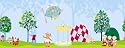 Decofun, In the Night Garden Border, Self Adhesive