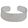 Cuff Bracelet Sterling Silver Wrist Jewellery 2.5 inches