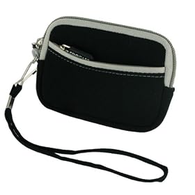 Click here to buy rooCASE Neoprene Sleeve (Black) Carrying Case for Nikon Coolpix AW100 Digital Camera by rooCASE.