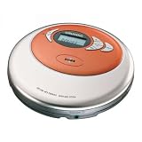 Grundig CDP 5100 Tragbarer CD-Player silber/orange