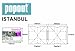 Istanbul PopOut Map (PopOut Maps)