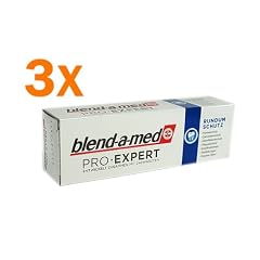 3 x Blend-a-med Zahncreme/ Zahnpasta Pro Expert Rundum Schutz mit Fluoristan/ Frischer Atem