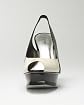 Zahara Pearlized Platform Slingback Product Image