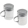 COMMERCIAL STAINLESS STEEL SALT & PEPPER SHAKER DREDGES