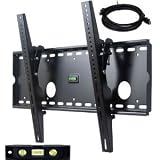 VideoSecu Black Tilt Wall Mount Bracket for Olevia Syntax 237T HDTV Plasma LCD TV with Free HDMI Cable 1AE