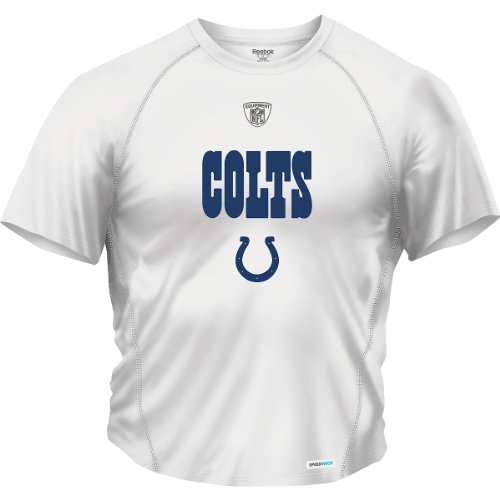 Reebok Indianapolis Colts Sideline Authentic Speedwick T-Shirt Extra Large