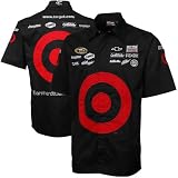 NASCAR Chase Authentics Juan Pablo Montoya Pit Crew Button-Up Shirt - Black