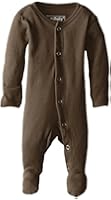 L'ovedbaby Unisex Baby Organic Cotton Gloved-Sleeve Footed Overall