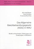 Produkt-Bild: Das Allgemeine Gleichbehandlungsgesetz (AGG) in KMU