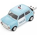グリーンハウス USBフラッシュメモリ 4GB (MINI Cooper ポリス) UFDMC-4GPL