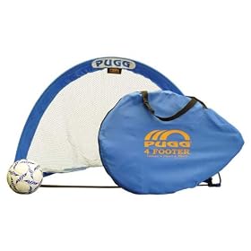 PUGG 4 Footer Portable Training Goal Set (Two Goals & Bag)