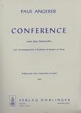 Produkt-Bild: "Conference" entre deux Violoncelles, avec Accompagnement d'orchestre de chambre ou Piano, Ausgabe f&uuml;r 2 Violoncellos und Klavier von Paul Angerer