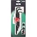 Wera Hexagon 950 PKL/9 BM SB L-Key Set, BlackLaser, Ballpoint Hex Key, 9 Piece