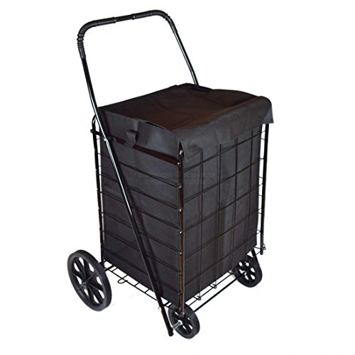 Best Rated Heavy Duty Folding Shopping Carts for Groceries on Wheels on