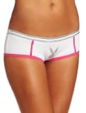 Playboy Women's Sporty Bunny Logo Boyleg Boyshort