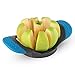 Apple Slicer and Corer with Rubber Grip Handle and Stainless Steel Blades.