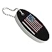 I Stand USA National Anthem Star-Spangled Banner American Flag Patriotic Floating Foam Keychain Fishing Boat Buoy Key Float