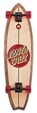 Santa Cruz Woody Shar Dark Complete Longboard Skateboard – 36`