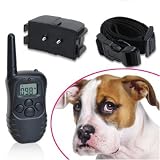 Boxed 4 in 1 Remote Control LCD Display Dog Training or Anti Bark Collar (FREE BATTERIES READY TO USE)by Generic