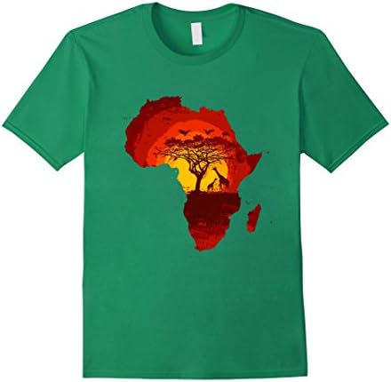 Men's Africa Original T-shirt XL Kelly Green