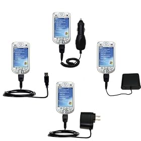 Road Warrior Kit for the Audiovox PPC XV6600 includes a Car and Wall Charger AND USB cable... by Gomadic