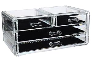 Générique - Boite a Bijoux - 4 Tiroirs - 24Cm