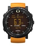 Suunto Core Wrist-Top Computer Watch with Altimeter, Barometer, Compass, and Depth Measurement (Black/Orange)