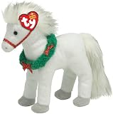Sleighride - White Horse with Wreath