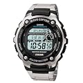 Casio Wave Ceptor WV-200DE-1AVER Men's Radio Controlled Digital Quartz Multifunction Watch with Steel Bracelet