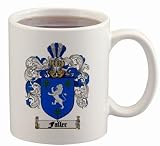 Faller Coat of Arms Mug / Family Crest 11 ounce cup