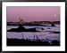 Full Moon over Fort Foster, Piscataqua River, Maine, USA Framed Art Poster Print by Jerry & Marcy Monkman, 39x31