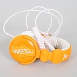 8.2 Bag Pipe DJ Pro Headphones in Cadmium Yellow by WeSC