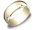 10k Yellow Gold 8mm Traditional Men's Wedding Band