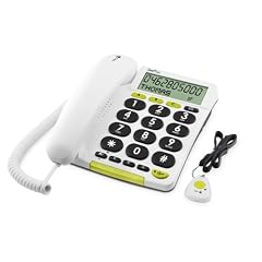 doro SeePlus 314ci, Schnurgebundenes sprechendes Gro�tastentelefom f�r Sehbehinderte mit sprechenden Tasten, wei�