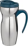 Trudeau Milano 16-Ounce Travel Mug, Sailor Blue