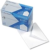 Columbian Invitation Envelopes, A2, 4-3/8 x 5-3/4 Inches, White, 100 Per Box (CO198)