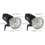 Britek PS-300 Flash Strobe Light - Set of 2