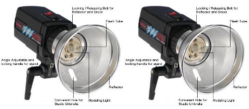 Britek PS-300 Flash Strobe Light - Set of 2