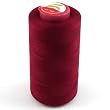 Garne Overlockgarn 2700mtr. - bordeaux-rot 012 - 40/2 Polyester