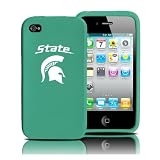 41Vsyw0JY9L. SL160  Michigan State Spartans iPhone 4 Case: Silicone Cover