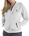 New York Yankees White Women's Full Zip Hoody Sweatshirt