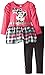 Disney Girls' 2 Piece Minnie Mouse Bubble Legging Set
