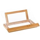 Lipper International Bamboo and Acrylic Cookbook Holder