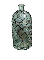 SCANDI CHIC Hogar Jarrón Botella Con Red multicolor