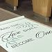"Two Shall Become One" 100 Feet Long Aisle Runner