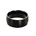 Star Wars Mens Black Stainless Steel Logo Ring (Black)