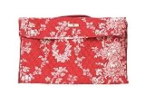 Isabella's Journey Lauren Red Toile Shoe Bag