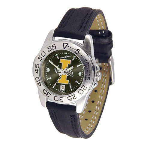 Idaho Vandals NCAA AnoChrome Sport Ladies Watch (Leather Band)